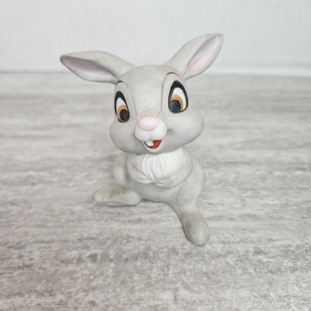 Vintage Disney Thumper Bambi‎ Figurine Rabbit Bunny Collectible Decor